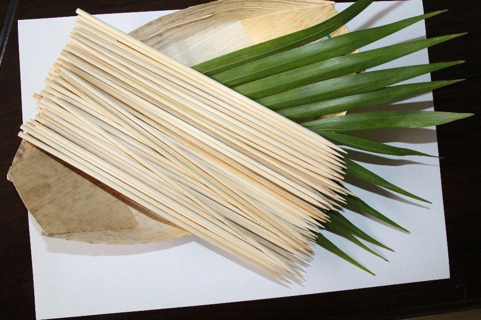Eco-Friendly Natural BBQ Stick Fruit Stick Bamboo Skewer