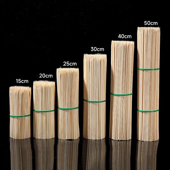 Bamboo Disposable Lollipop Sticks Candy Stick Skewers