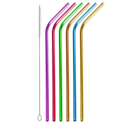 Wholesale Restaurant Party Eco Folding Collapsable Cocktail Drink Straws