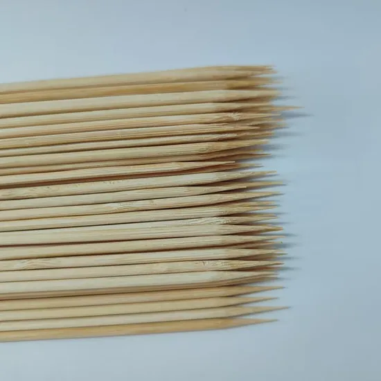 Manufacturer Low Price Skewers BBQ Rub Vegan Printed Bamboo Skewer