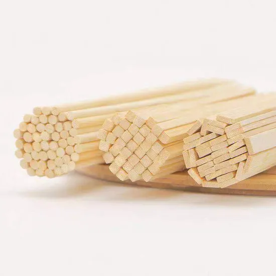 Food Grade BBQ Skewers Bamboo Skewers Barbecue Skewers