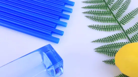 Multi Colored Disposable Biodegradable Drink Straws for Wedding Party Decoration