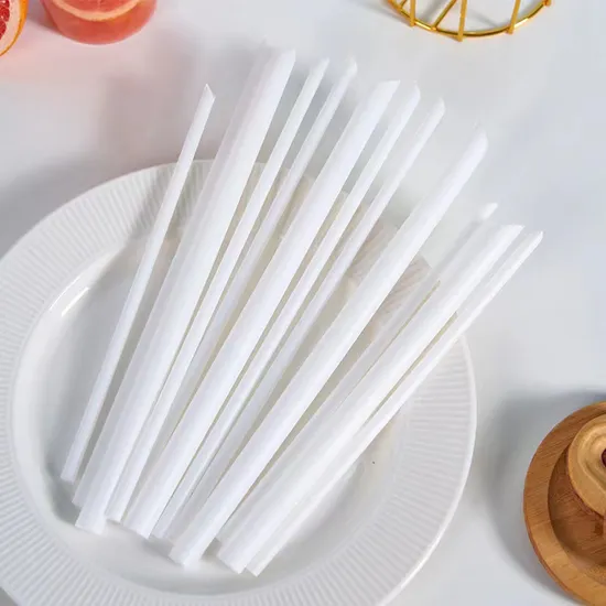 Kfc Mcdonald′ S Drink Coffee Milk Compostable Independent Packing Straw Drinking PE Plastic PLA Party Disposable Biodegradable Straw