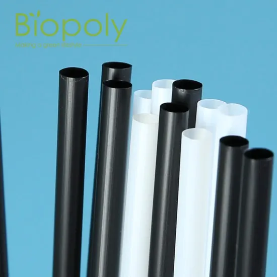 Cold Drink PLA Straws Disposable Bio Degradable Composite Plastic Straw for Camping and Party
