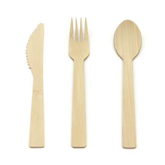 Disposable Tableware Bamboo Cutlety Eco