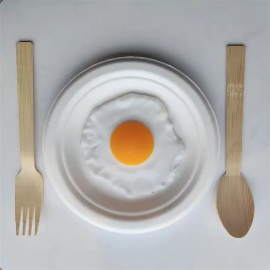 Compostable Cutlery Bamboo Set with Wrapper 