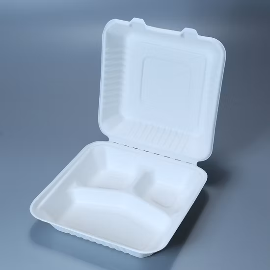 Disposable Sugarcane Tableware Food Container